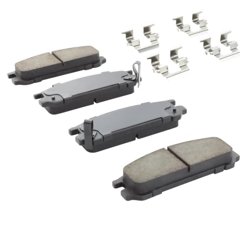 Premium Semi Met Rear Brake Pads w