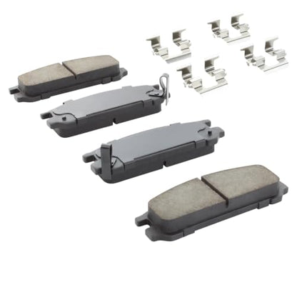 Premium Semi Met Rear Brake Pads w