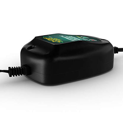 800 is a SuperSmart Battery Charger that will Constantly Monitor (Battery Charger / Black/Green / 12V @ 800mA)