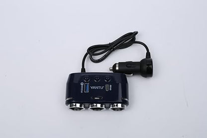 QC3.0&PD Cigarette Lighter Adapter (140W-B39-C)