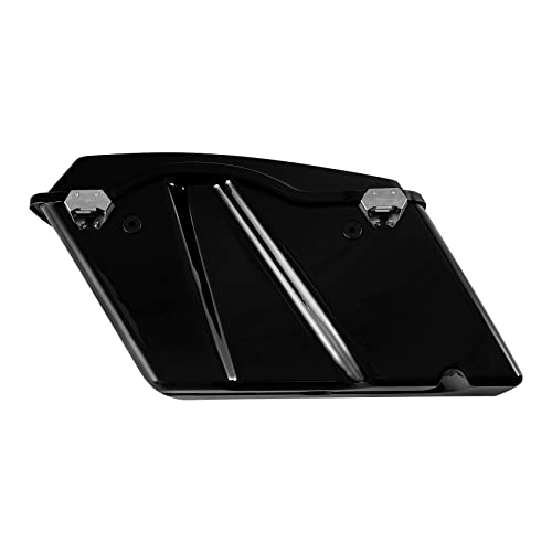 Hard Saddlebags Fit for Harley Touring Road King Glide 94 (Vivid Black 3# / For 1994-2013)