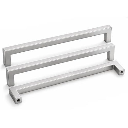 10 Pack 8 Inch Brushed Nickel Cabinet Pulls Kitchen Handles (Brushed Nickel / 8 Inch Hole Centers)