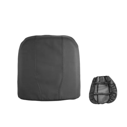 for Chevrolet Silverado EV 2024 2025 2026 Center Console Cover Armrest Box Cover for Chevy Silverado EV (Silverado EV Thin Black leather)