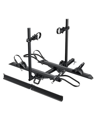200LBS EZ FOLD Aluminum 2 (200LBS 2-EBIKE RACK WITH RAMP)
