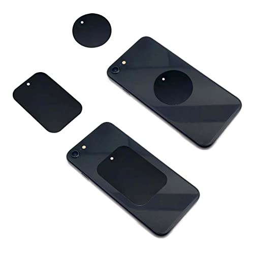 Smartphones Metal Plate 12 Pack for Phone Car Mount Holder Cradle with 3M Adhesive