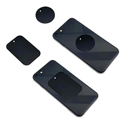 Smartphones Metal Plate 12 Pack for Phone Car Mount Holder Cradle with 3M Adhesive
