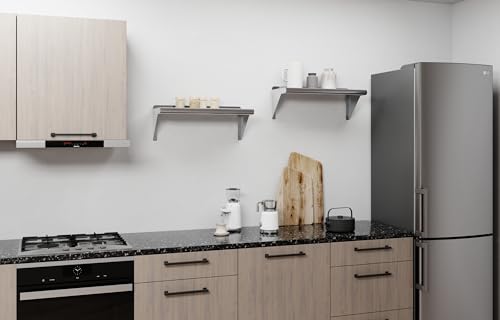 10 in. x 24 in. Stainless Steel Wall Mount Shelf (10 in. x 24 in.)