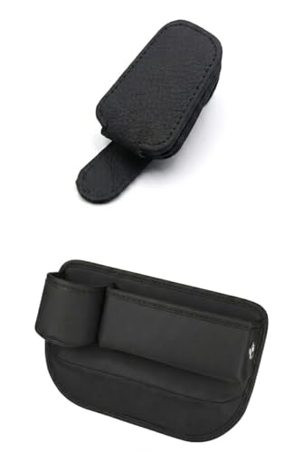 Alymarr Leather Car Seat Gap Filler (Black)