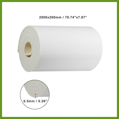 2000x200x6.5mm Car Garage Wall Guard Door Bumper Universal Protector Anti Collision Waterproof White Replace Parts Vehicle Components