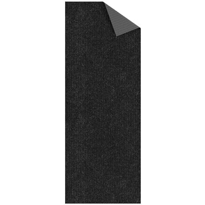 2x18 Hallway Runner Rug (Black / 2' x 18' (Runner))