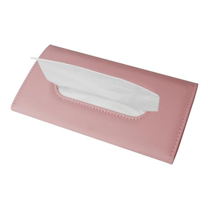 Pink Sun Visor Car Tissue Holder (Pink)