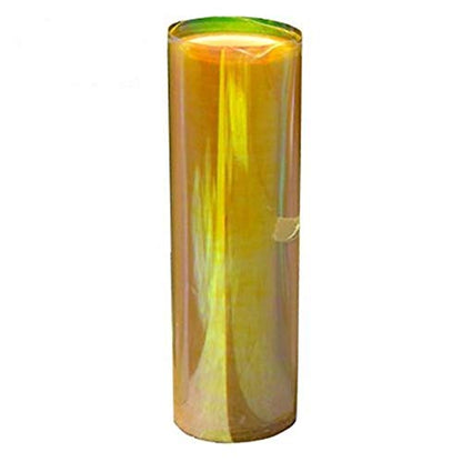 LED LIGHT 12 by 48 inches Self Adhesive Shiny Chameleon Headlights Tail Lights Fog Lights Films (Golden)
