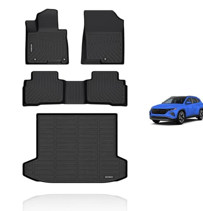 Floor Mats & Cargo Liner for 2026 2025 2024 2023 2022 Hyundai Tucson Hybrid