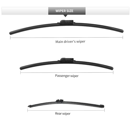 Front and Rear Windshield Wipers for BMW X7 for Car Window (For BMW X7 / 2019-2026)