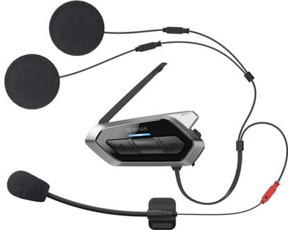 50R 3 Button Motorcycle Bluetooth Headset w (Single Pack)