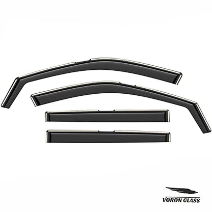 in Channel Extra Durable Rain Guards for Jeep Compass 2017 (For Compass 17-26)