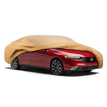 Heavy Duty Outdoor Car Cover Custom Fit for 2008 (Custom Fit Accord / brown)