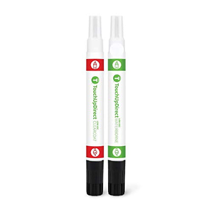 056 White Natural White Compatible with Toyota Exact Match Touch Up Paint Combo (Combo - Essential Kit / White)