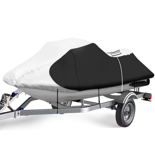 iCOVER Personal Watercraft Cover (Silver/Black / Up to 113in Long)