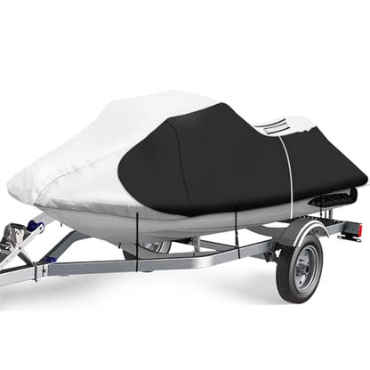 iCOVER Personal Watercraft Cover (Silver/Black / Up to 113in Long)