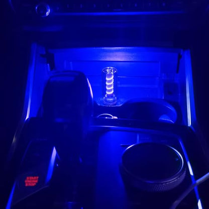 2PCS USB Light for Car (Blue)