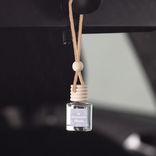 CANDECraftCo 2 Pack Hanging Car Air Freshener Diffuser for Essential Oils