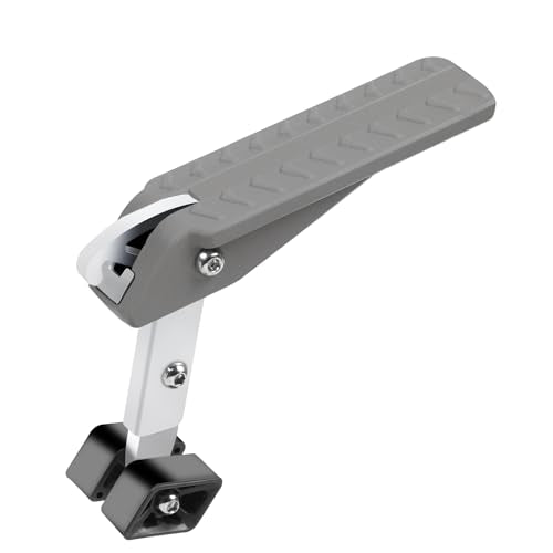 Foldable Car Door Step Stand Pedal (Evolution Pro Series / Gray)