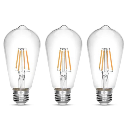 LED Edison Bulb 4W (Warm White / Pack of 3)