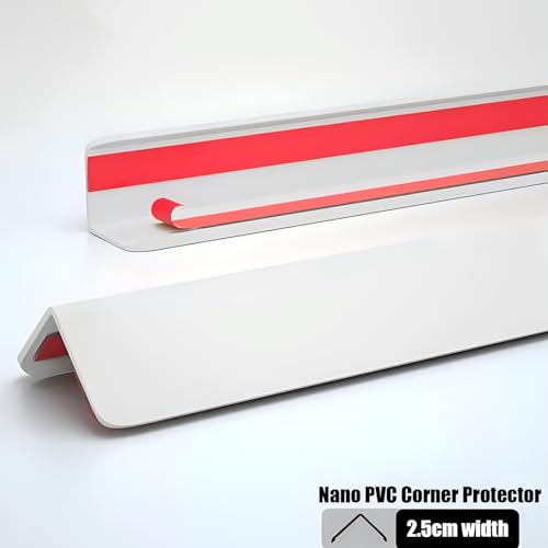 Wall Corner Protector White (White / 35 7/16" X 1")