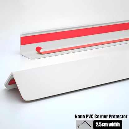 Wall Corner Protector White (White / 35 7/16" X 1")
