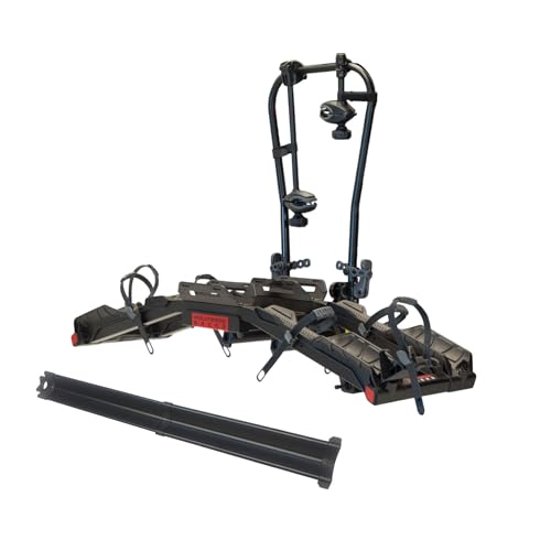 Destination E Hitch Bike Rack with Ramp for 2 Bikes (Ebikes)