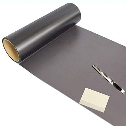12 by 48 Inches Self Adhesive Headlight (Matte Black)