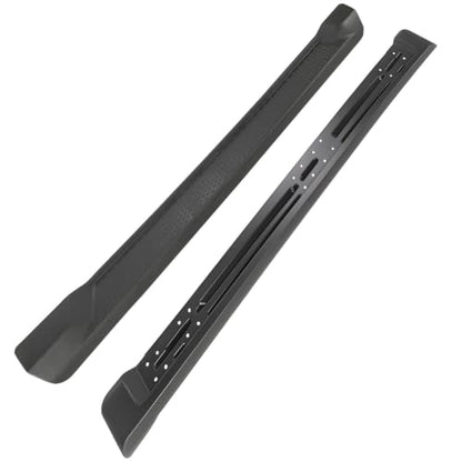 7" Running Boards Compatible with Jeep Wrangler JL 4 Door 2018 (Matte Black / 18-26 Wrangler JL 4 Doors)