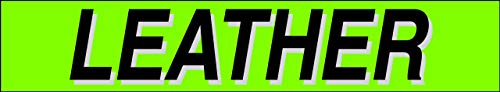 Ez line Vinyl Windshield Stickers 3 Dozen 15 Inch Chartreuse Slogan Dealership Pro Pack for Car Lots (EZ115-Pack4)