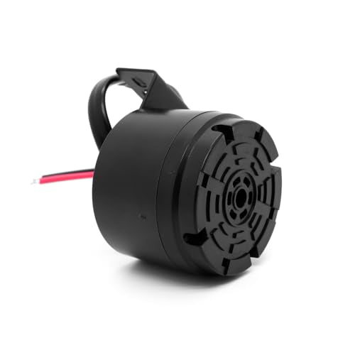 Universal 12 24V 100dB Waterproof Back (Black-4 PCS)
