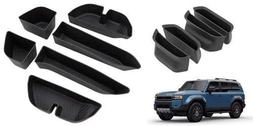 For 2026 2025 2024 Toyota Land Cruiser 1958 LC250 Prado Accessories (Car Door Organizer Storage Box)