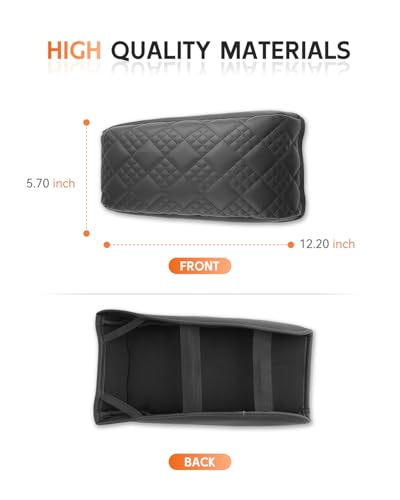 for 2025 2026 Nissan Kicks Center Console Cover Armrest Box Cover for Kicks (Nissan Kicks 2025-2026 Thickened)