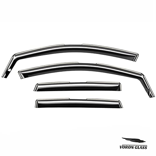 in Channel Extra Durable Rain Guards for Honda CR