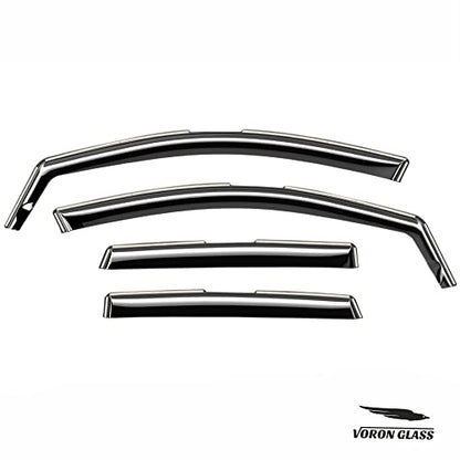 in Channel Extra Durable Rain Guards for Honda CR