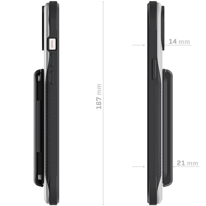 Exec Wallet Case for iPhone 15 Plus (iPhone 15 Plus / Gray)