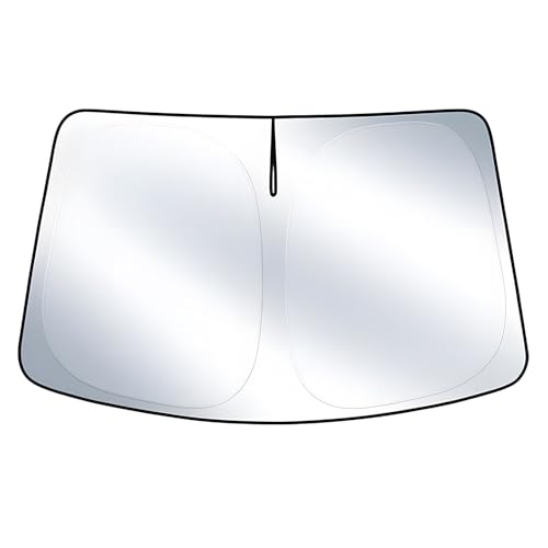 Windshield Sun Shade for Chevy Chevrolet Equinox 2025 2026 Accessories Foldable Sun Shield Front Window Sunshade Cover Sun Visor Cover Block Heat and Sun Protection (For Chevrolet Equinox 2025-Present)