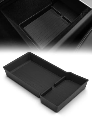 Armrest Lower Tray for Tesla Model 3 Highland 2024 2025 2026 (1PC Armrest Lower Tray)