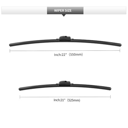 Front Windshield Wipers for BMW Z4 2003 (For BMW Z4 / 2003-2008)
