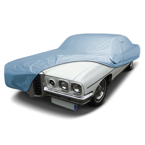 Car Cover Waterproof All Weather for 1959 (Sky Gray / 11. Bonneville Wagon 1959-1970)