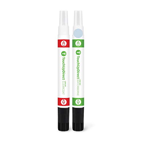 781 Sea Glass Pearl Compatible with Toyota Exact Match Touch Up Paint Combo (Combo - Essential Kit / Sea Glass Pearl)