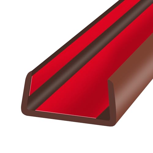 Rubber Edge Trim (Fit 2" - L20' / Brown)
