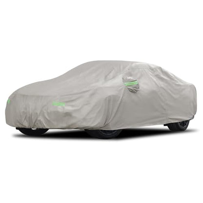 Car Cover Fit for Ford Mustang 1994 (Khaki / Custom Fit for Ford Mustang Chevy Camaro)