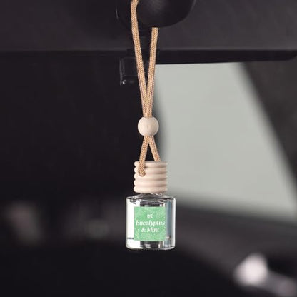 CANDECraftCo 2 Pack Hanging Car Air Freshener Diffuser for Essential Oils