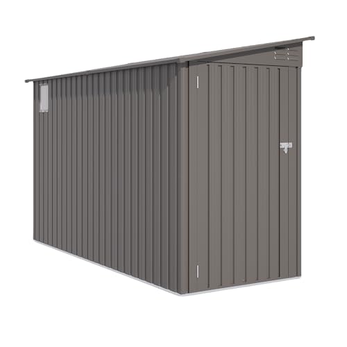 4 * 9.2 FT Outdoor Storage Shed (4x9.2FT)