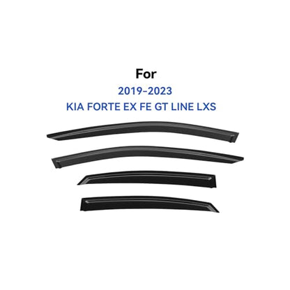 Window Visors Rain Guards for 2019 2020 2021 2022 2023 2024 Kia Forte (2019-2024 Kia Forte)